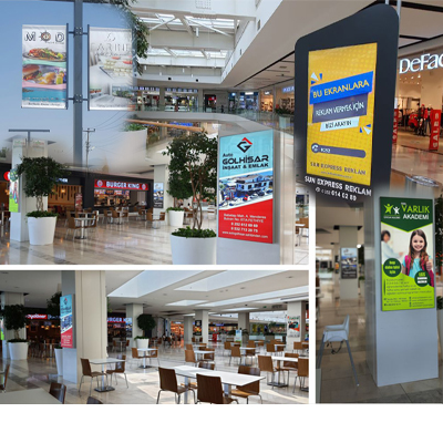 Erasta avm reklam alanları