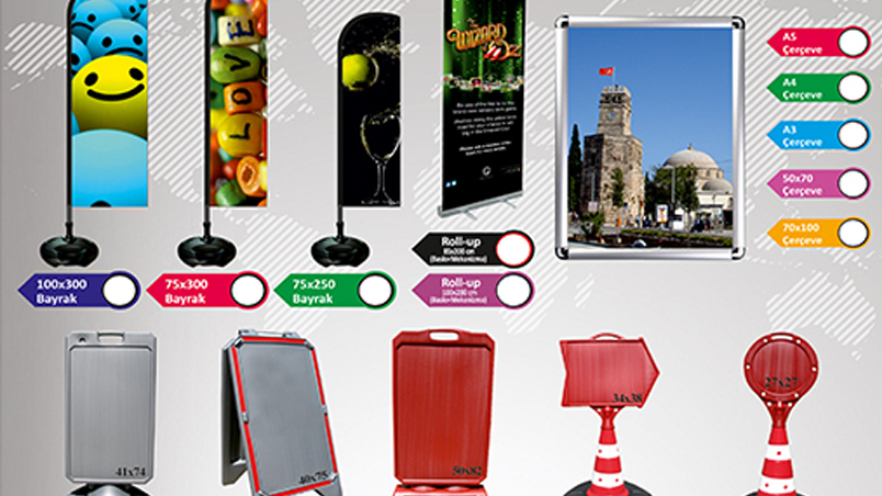 Reklam Dubaları ve Yelken Bayraklar